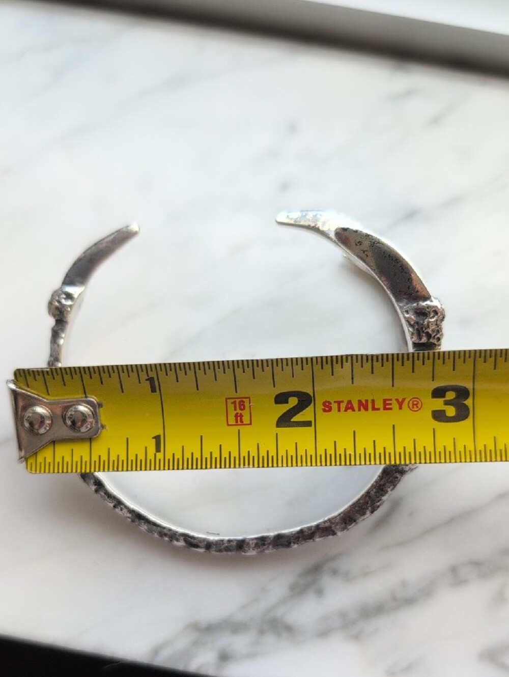 RARE Authentic Pamela Love Talon Cuff 925 Silver - Picture 5 of 9
